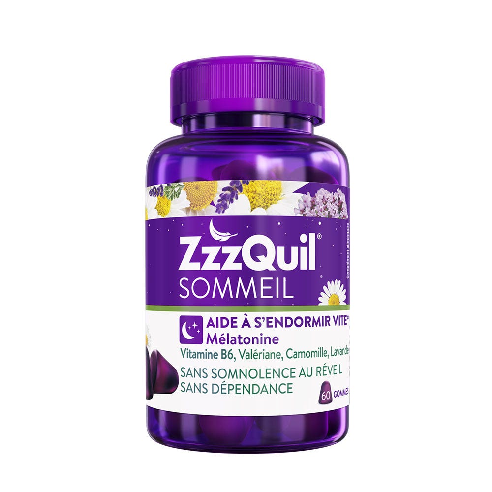 ZzzQuil Sommeil 60 gommes