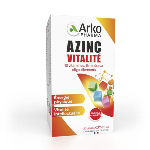 Azinc Forme et Vitalité 120 gélules